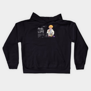 PhD Life Kids Hoodie